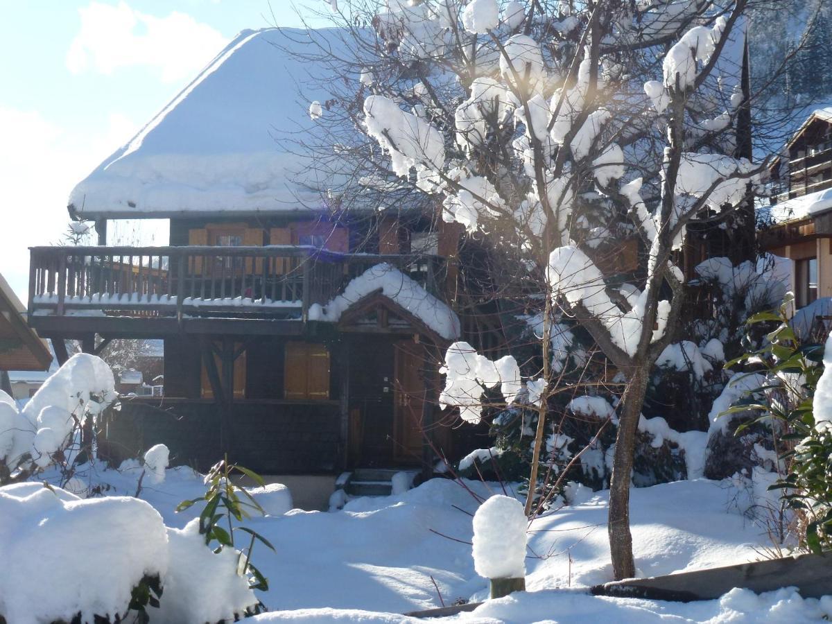 "Chalet Les Aravis" Chalet Et Appartements Le Grand-Bornand Buitenkant foto