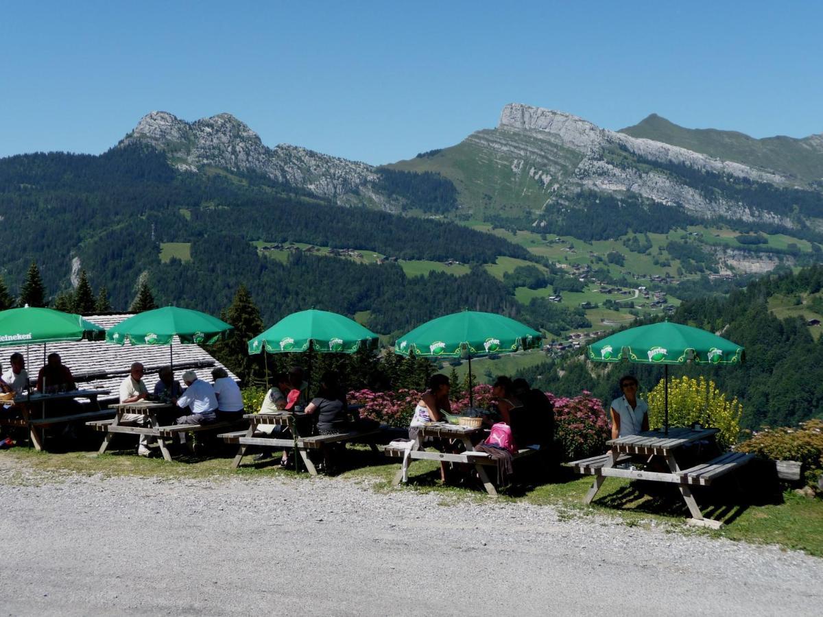 "Chalet Les Aravis" Chalet Et Appartements Le Grand-Bornand Buitenkant foto