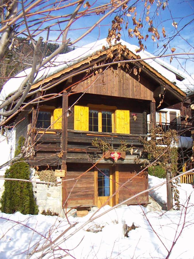 "Chalet Les Aravis" Chalet Et Appartements Le Grand-Bornand Buitenkant foto